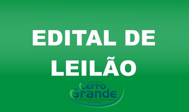 PROCESSO LICITATÓRIO Nº. 070/2023 – EDITAL DE LEILÃO Nº 002/2023