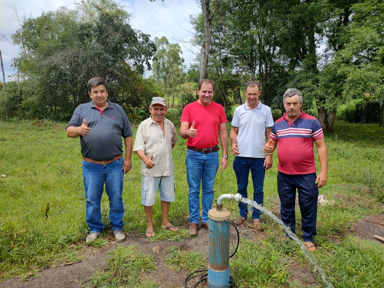 Dois novos poços artesianos entram em atividade em Cerro Grande